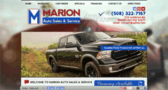 Desktop Screenshot of marionautosales.net