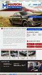 Mobile Screenshot of marionautosales.net