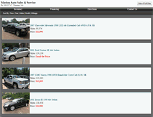 Tablet Screenshot of marionautosales.net